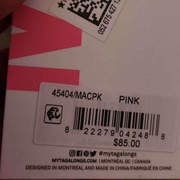 Stylish Pink Backpack - Picture 2 of 5